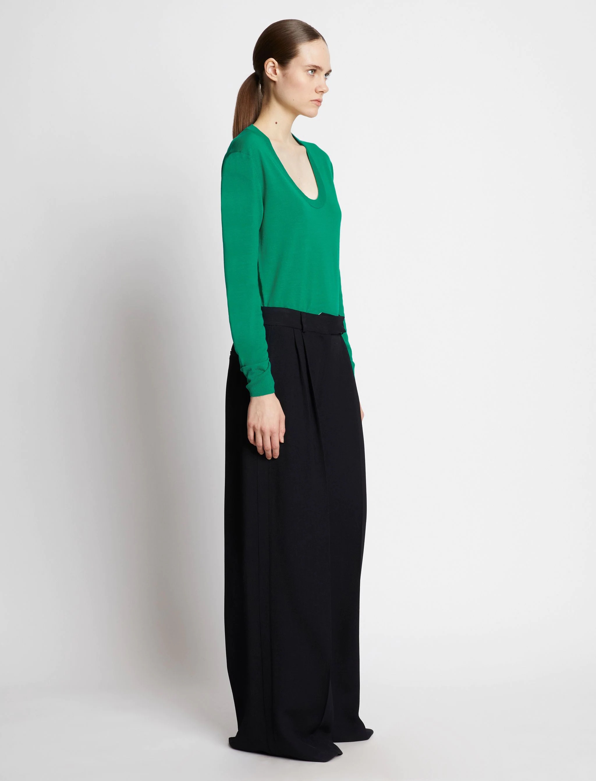 Eco Superfine Merino Scoop Neck Sweater - 4