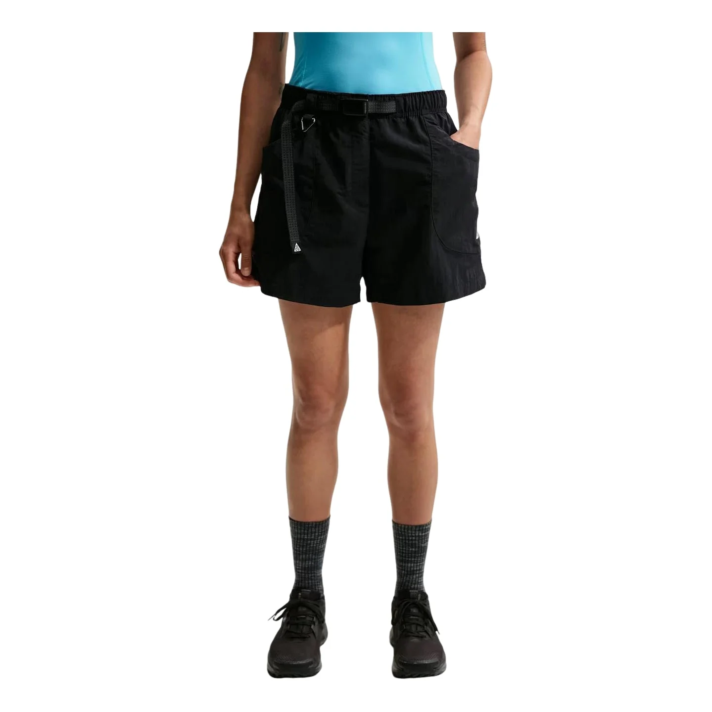 (WMNS) Nike x ACG Dolomiti Shorts 'Black Summit White' IF0970-010 - 1