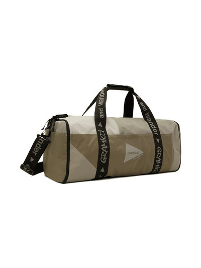 and Wander Beige Gramicci Edition Multi Patchwork Boston Duffle Bag outlook
