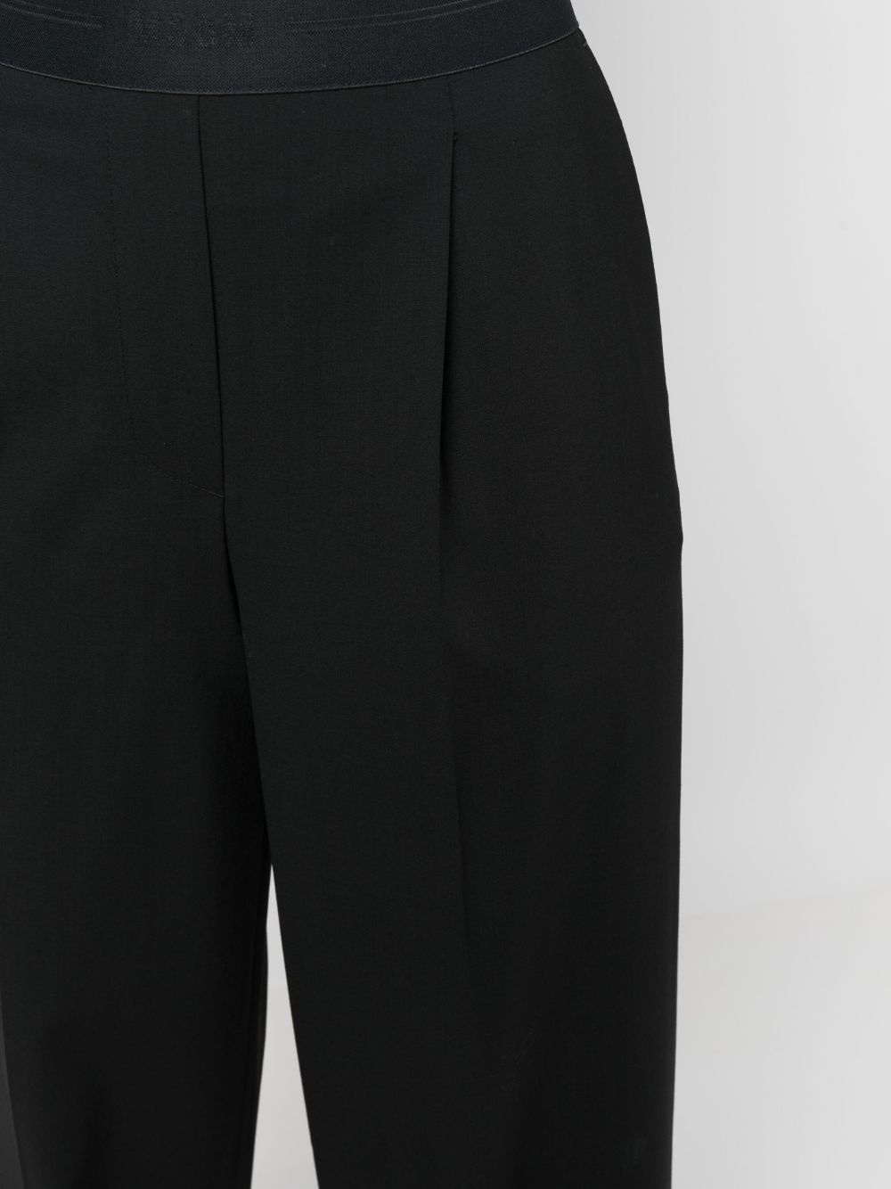 wide-leg high-waist trousers - 5