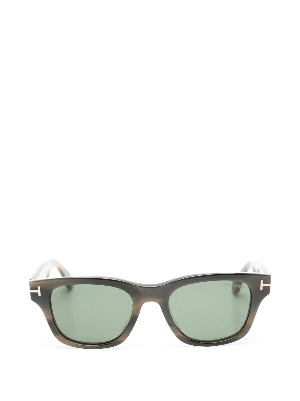 T-logo rectangle-frame sunglasses - 1