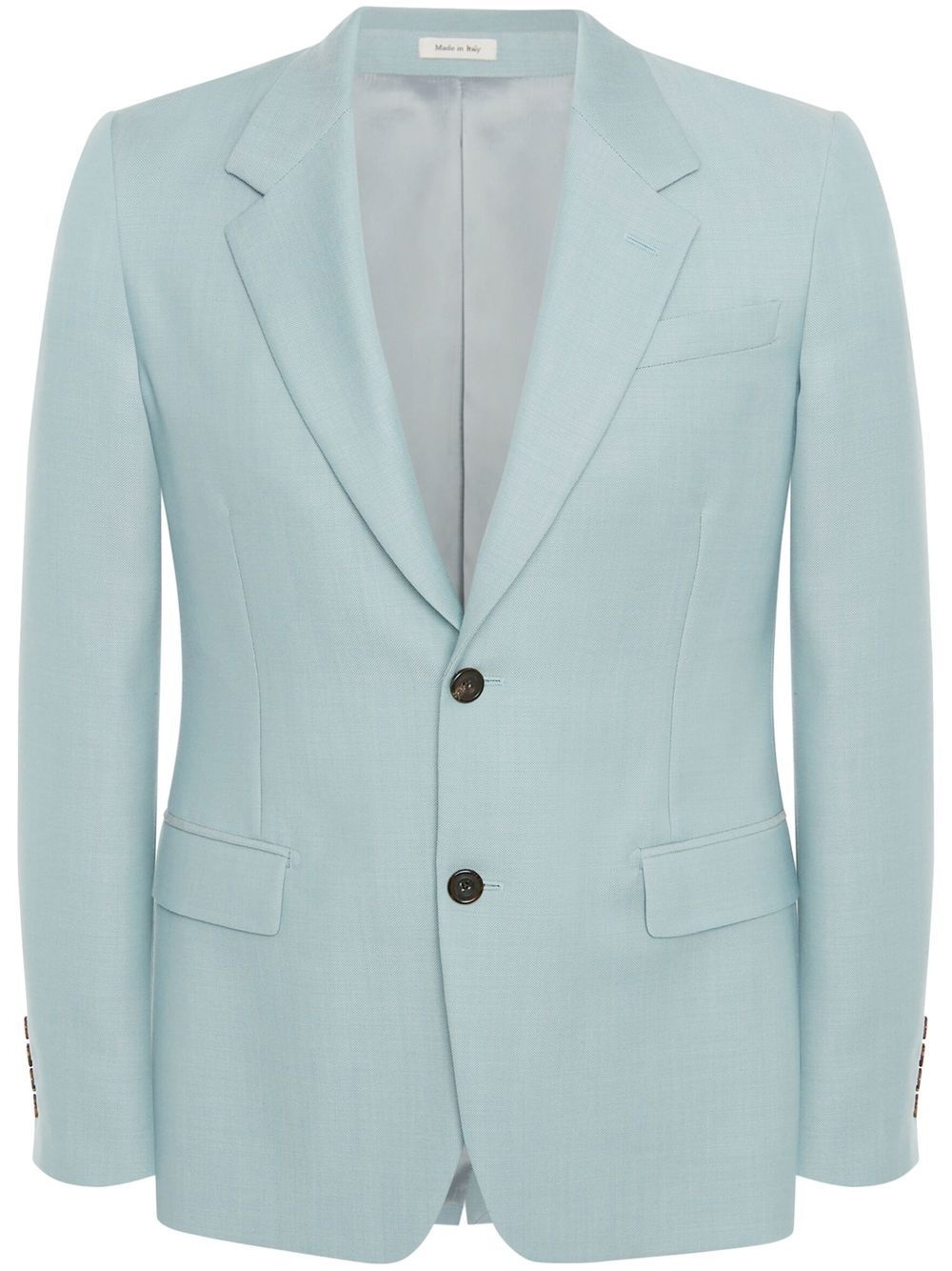 single-breasted suit jacket - 1