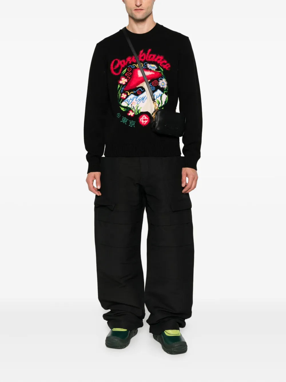 Casablanca Men Embroidered Sweater - 2