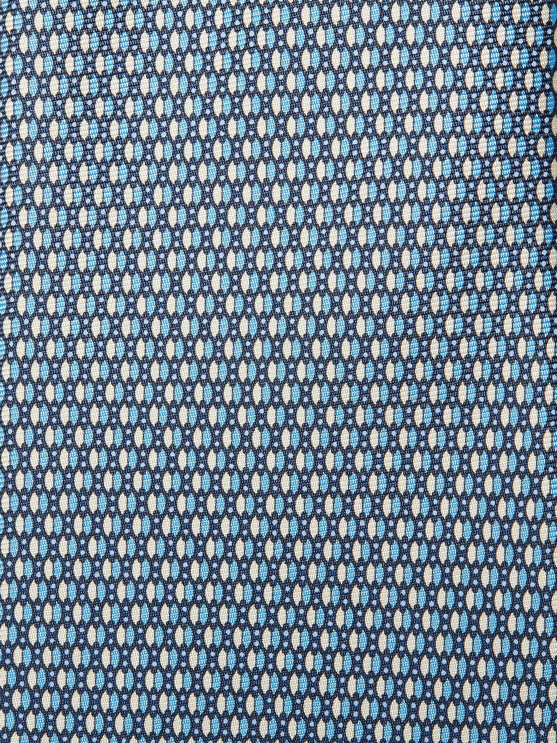 LIGHT BLUE SILK TIE - 2