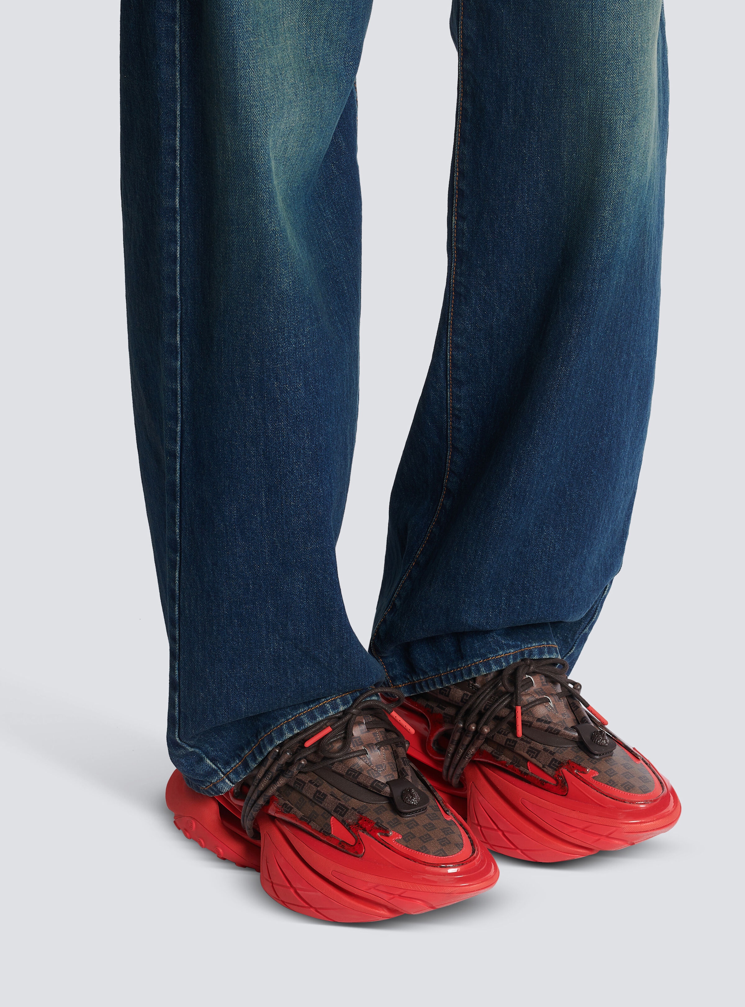 Unicorn sneakers in neoprene and monogram leather - 10
