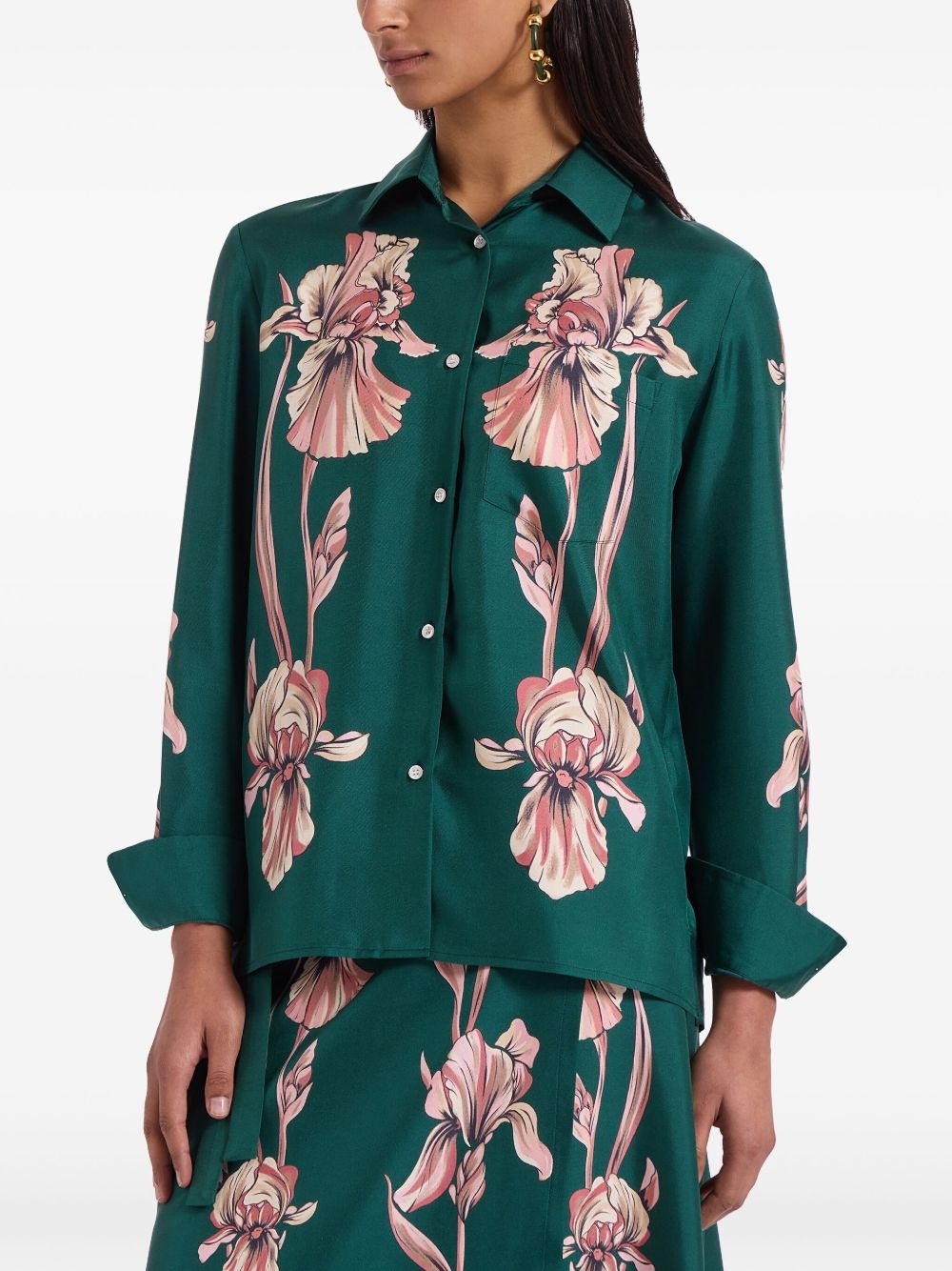 satin shirt - 2