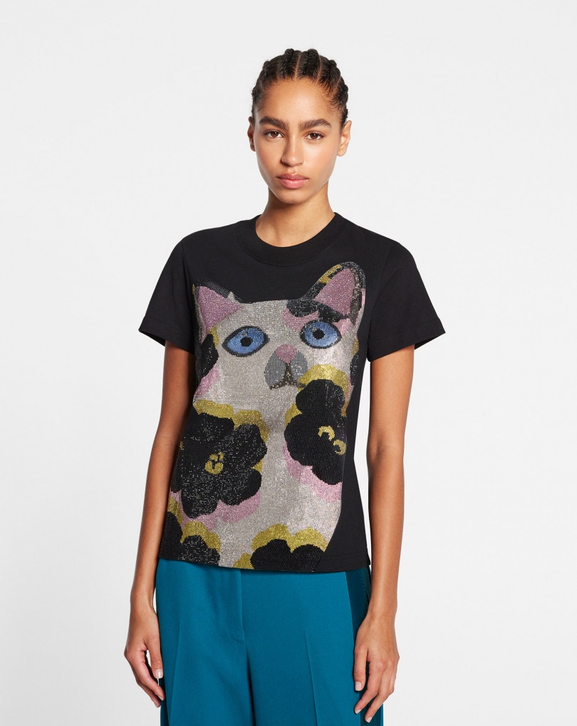 CAT X JUDITH LEIBER T-SHIRT - 3