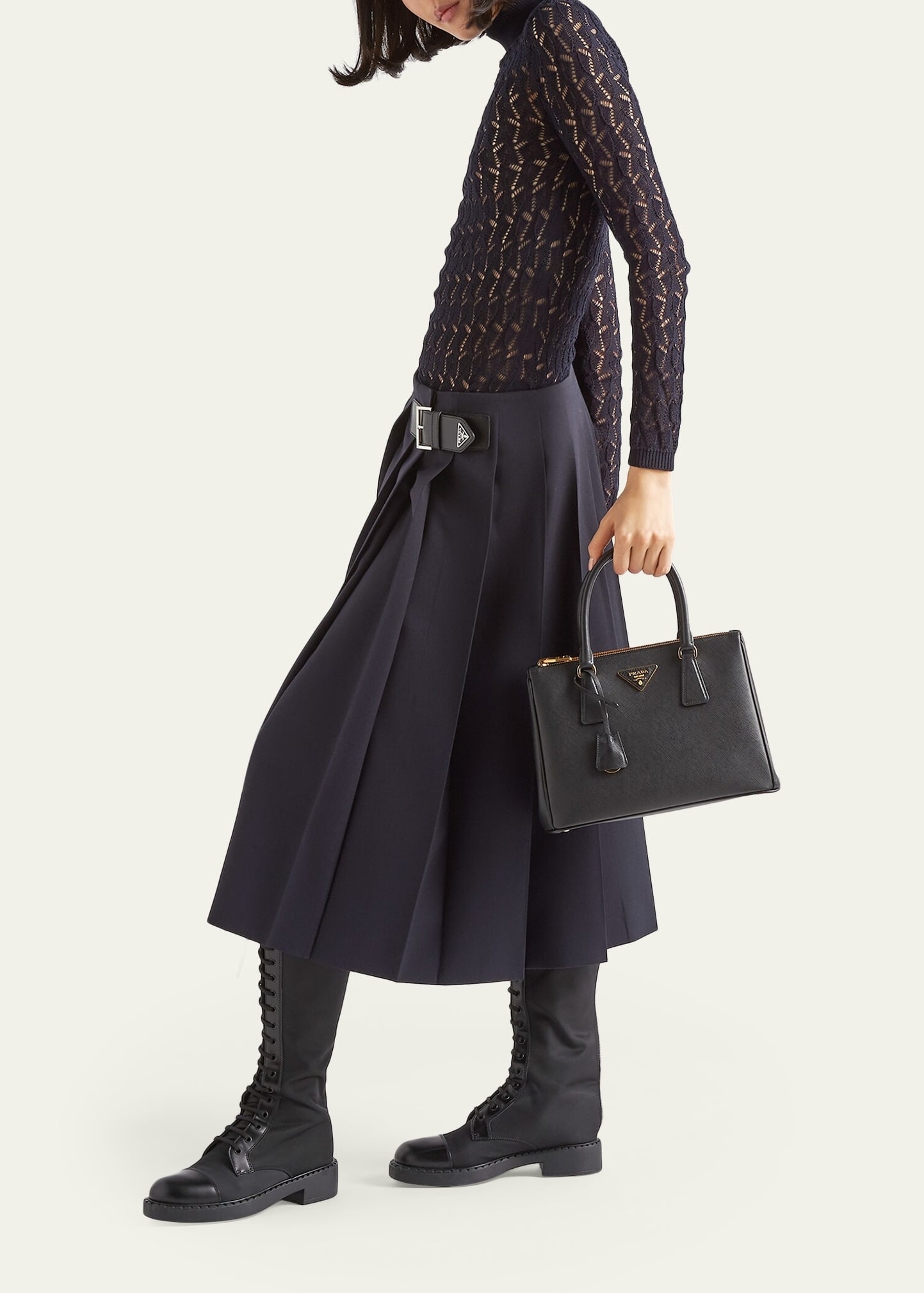 Galleria Medium Leather Top-Handle Bag - 5