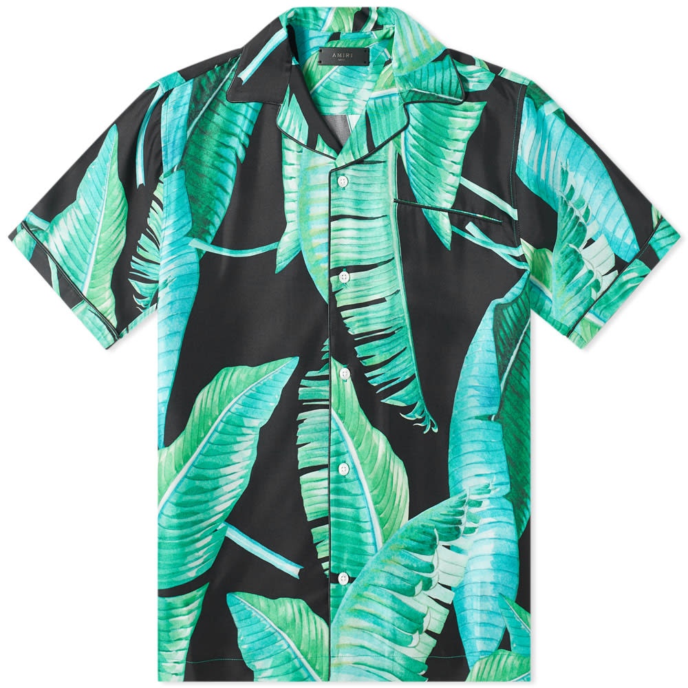 AMIRI Short Sleeve Banana Leaves Pyjama Shirt - 1