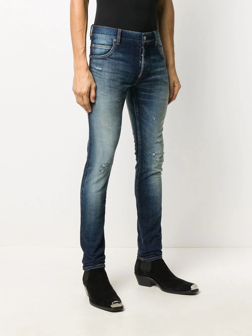 Selvedge skinny-fit jeans - 3