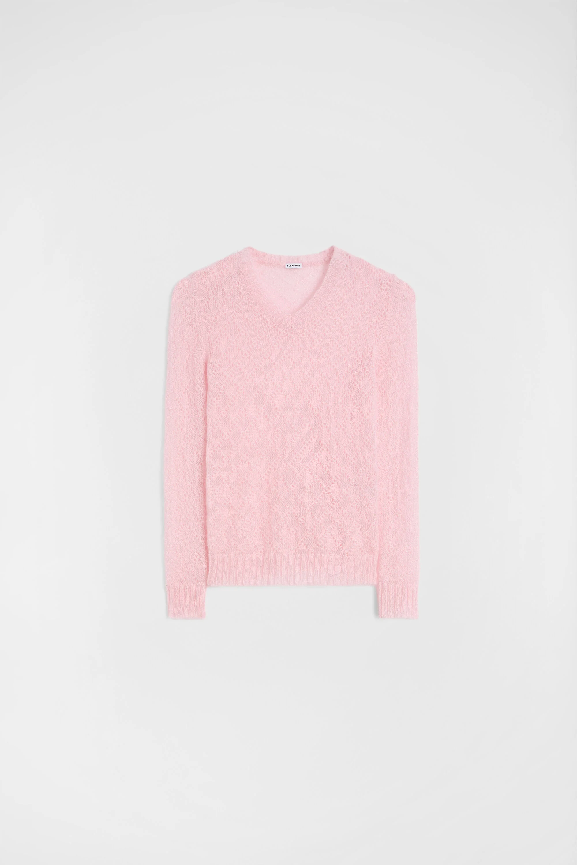 Mohair V-Neck Sweater - 1