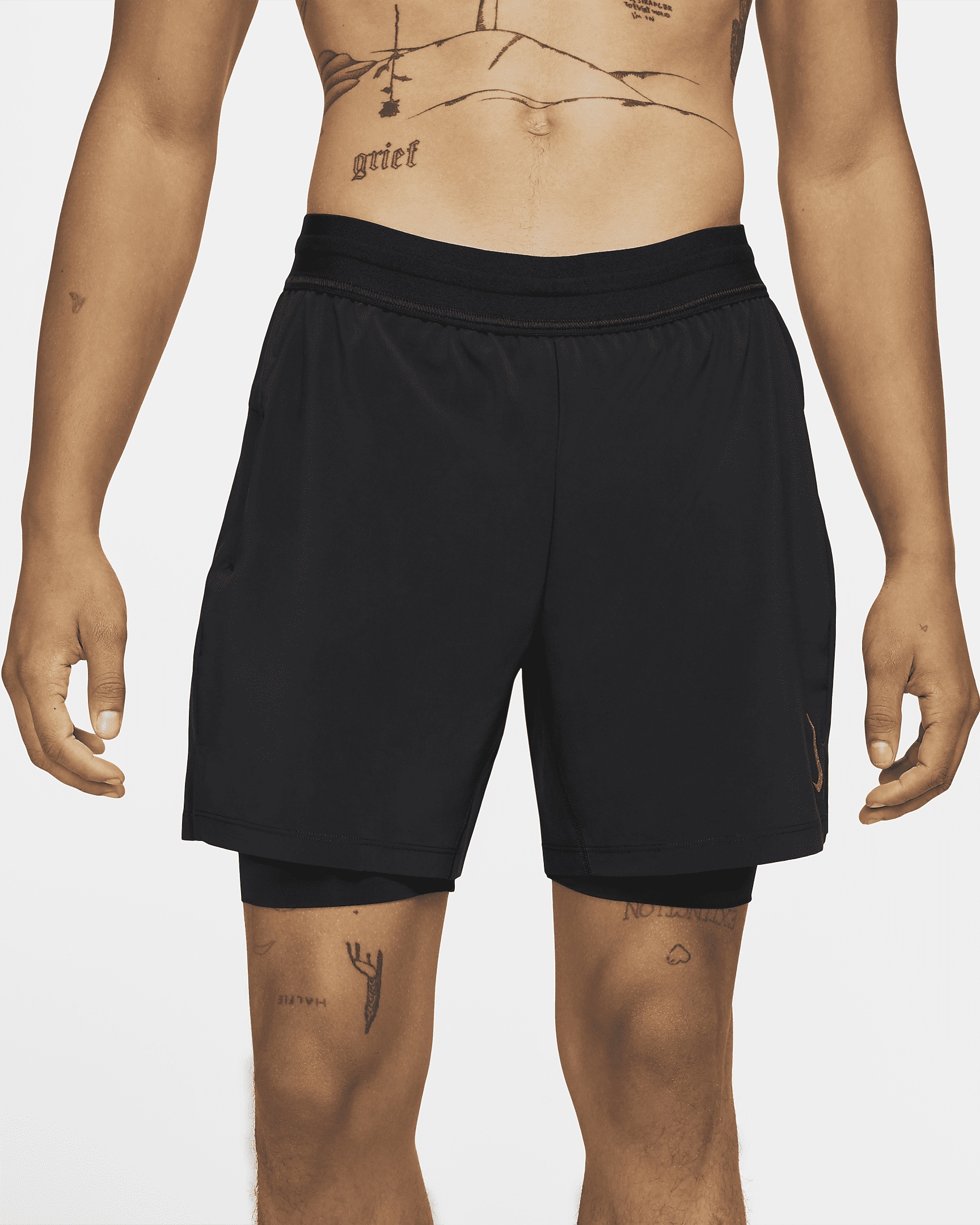 Nike Yoga Men's 2-in-1 Shorts - 2