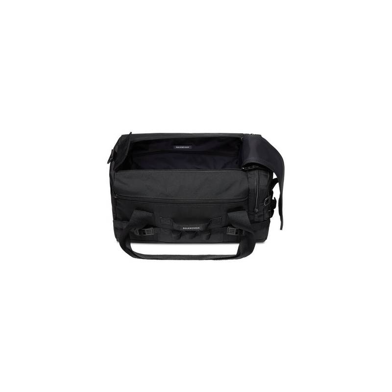 Men's Army Duffle Bag in Black 5