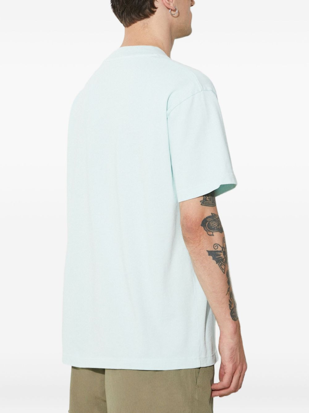 short-sleeve cotton T-shirt - 3