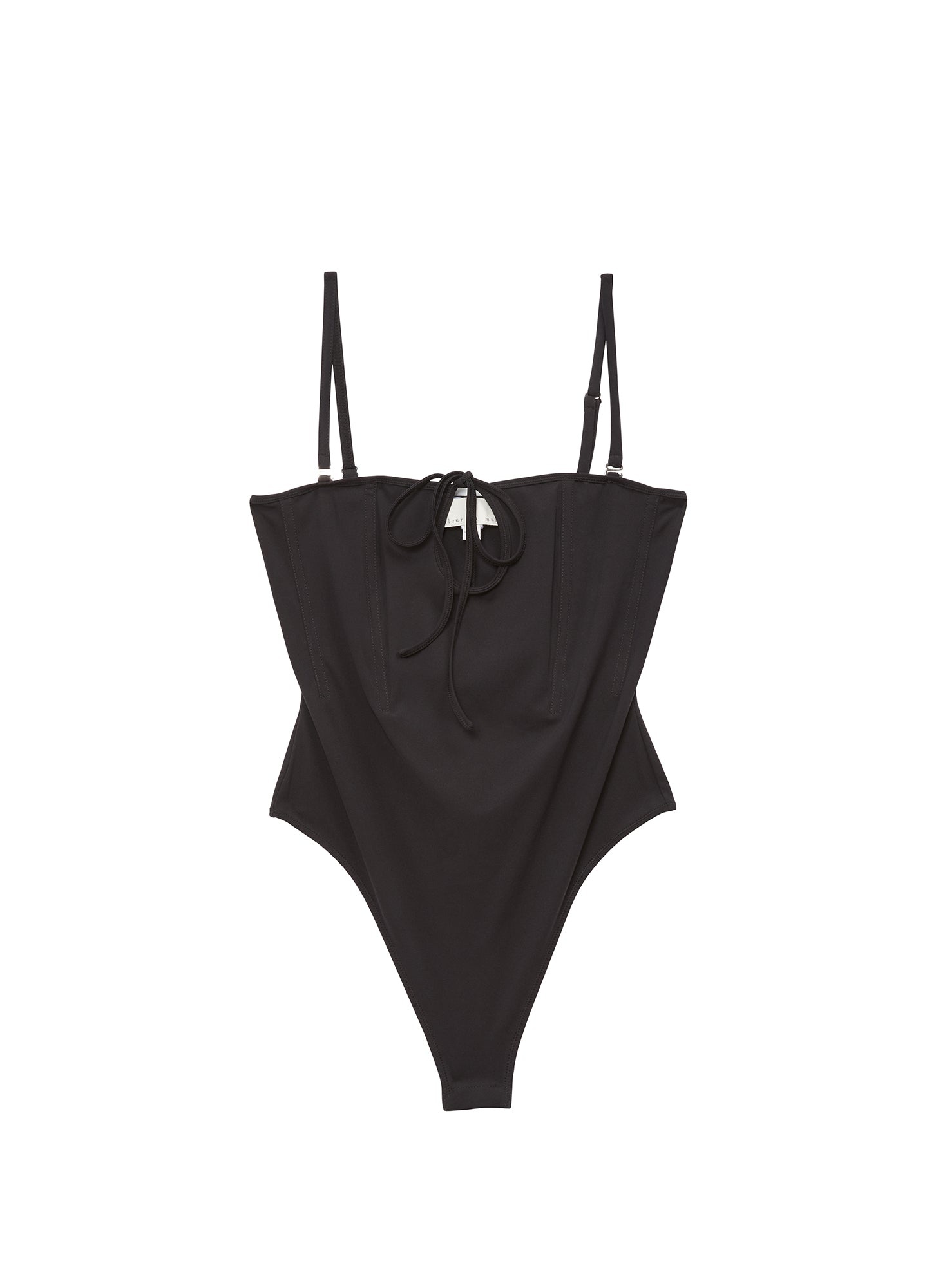 Convertible Front Tie Bodysuit - 1