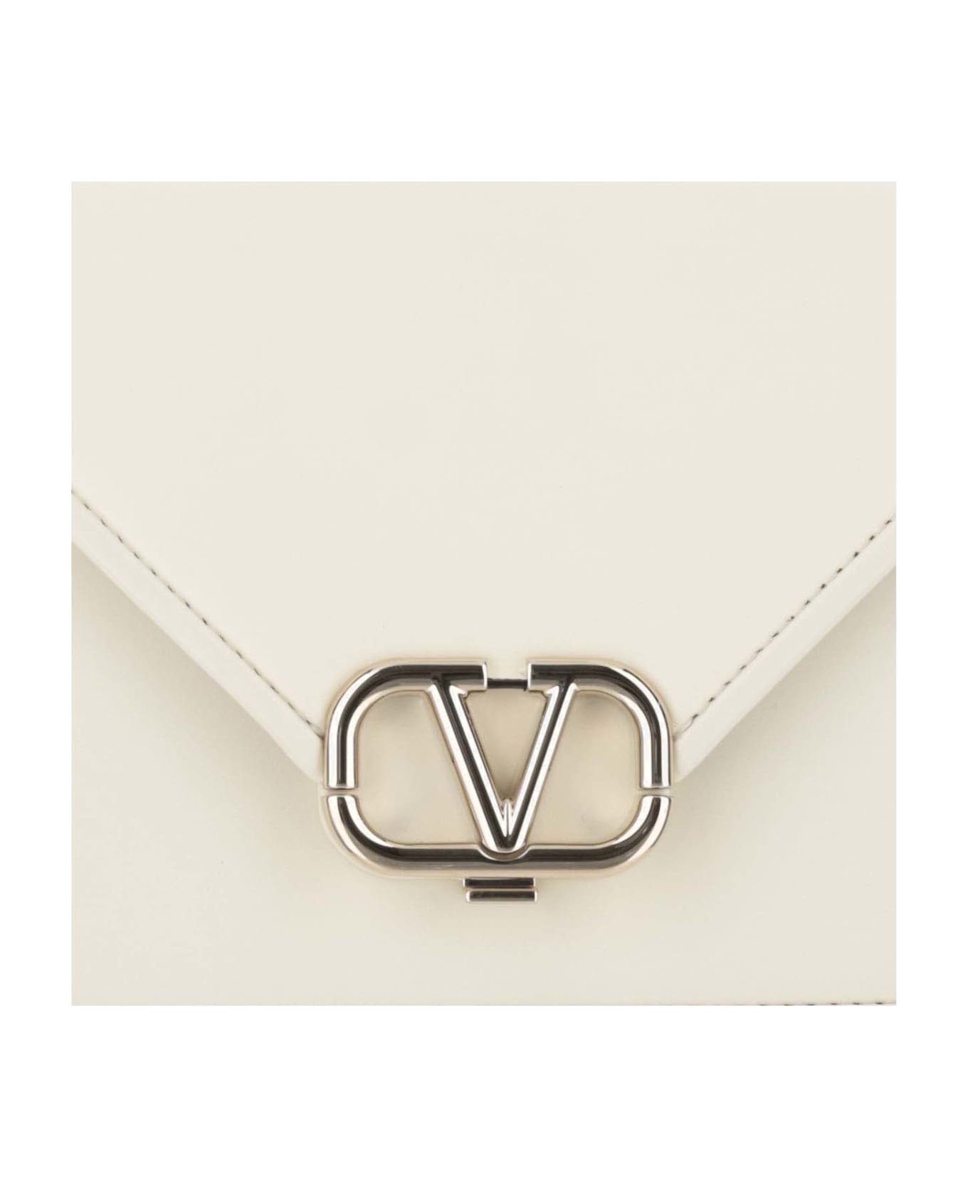 Valentino Garavani Letter Bag Small Shoulder Bag In Smooth Calfskin - 4