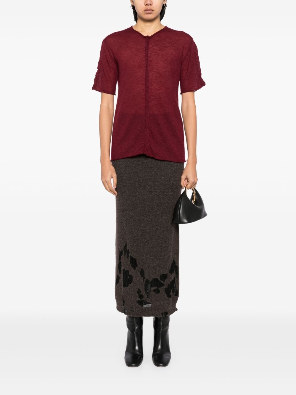cashmere T-shirt - 2