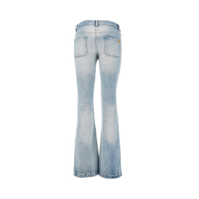 courrèges PATCH POCKETS FLARED JEANS outlook