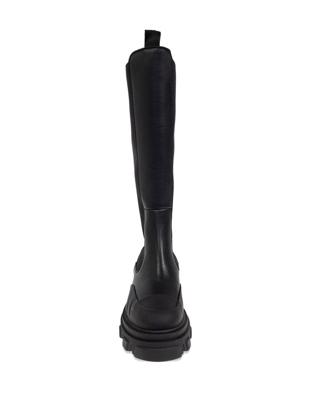 Chelsea high leather boots - 5