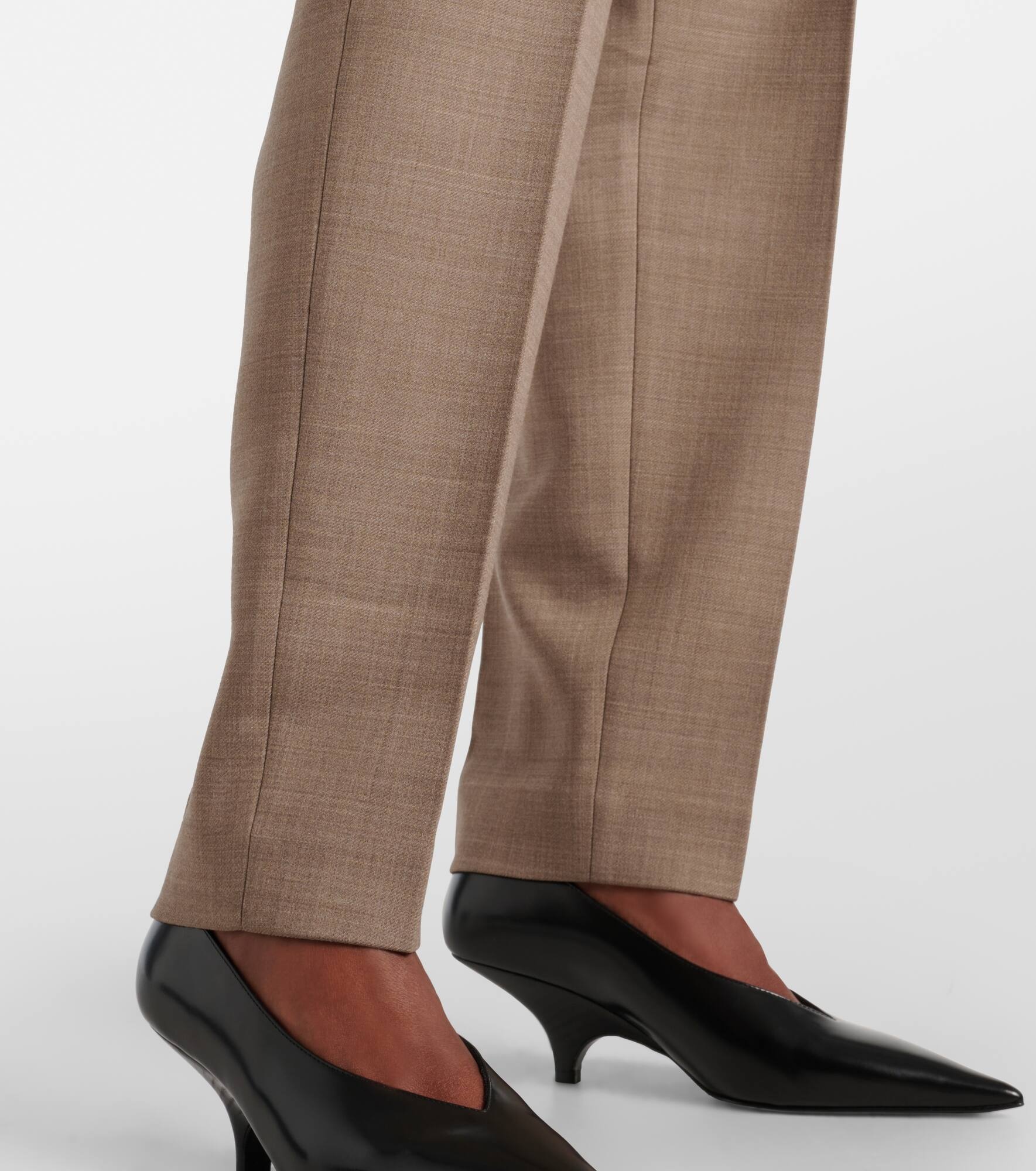 Low-rise straight pants - 6