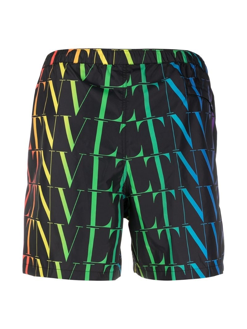 VLTN logo-print swimming shorts - 2