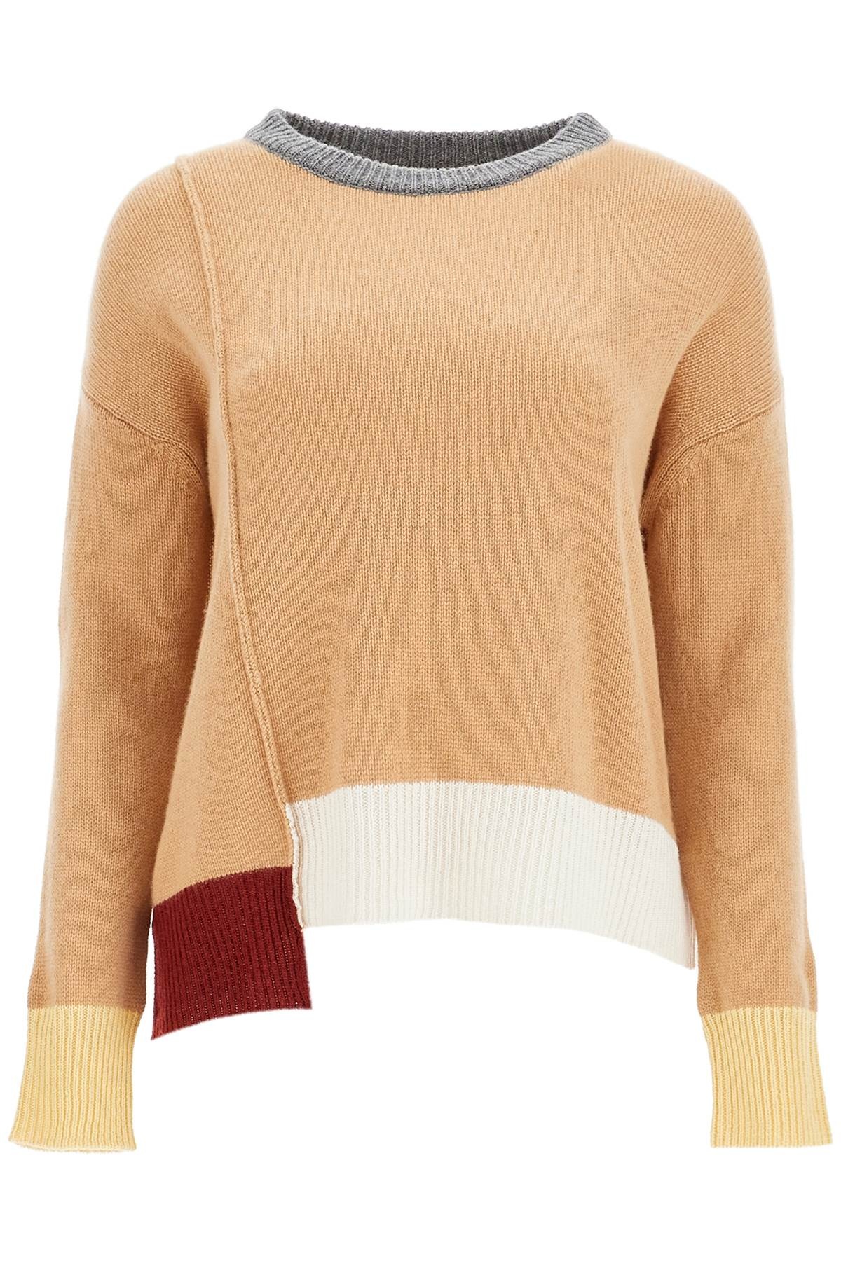 CASHMERE BOXY PULLOVER - 1