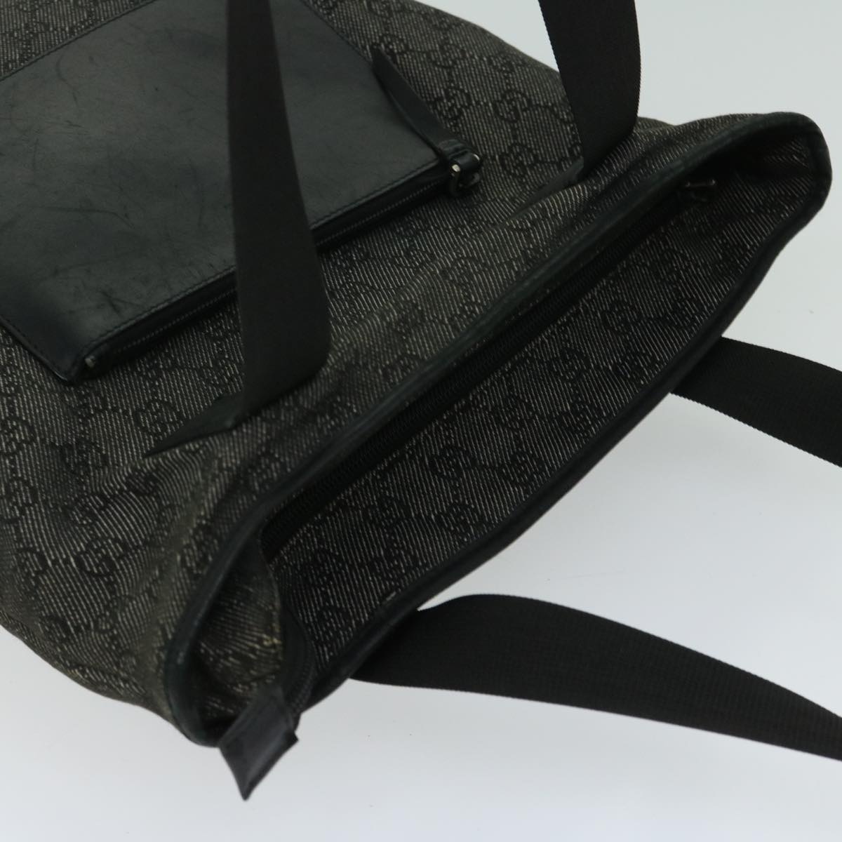 GUCCI GG Canvas Tote Bag Black - 14