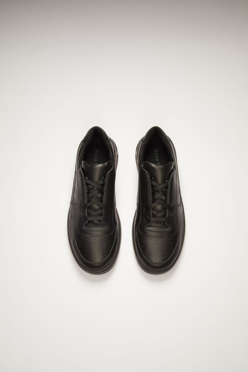 Acne Studios Lace-up sneakers black/black outlook