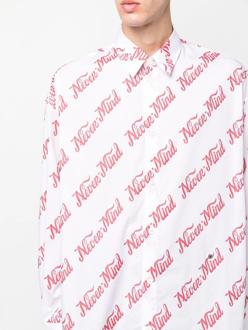 Nevermind long-sleeved shirt 5