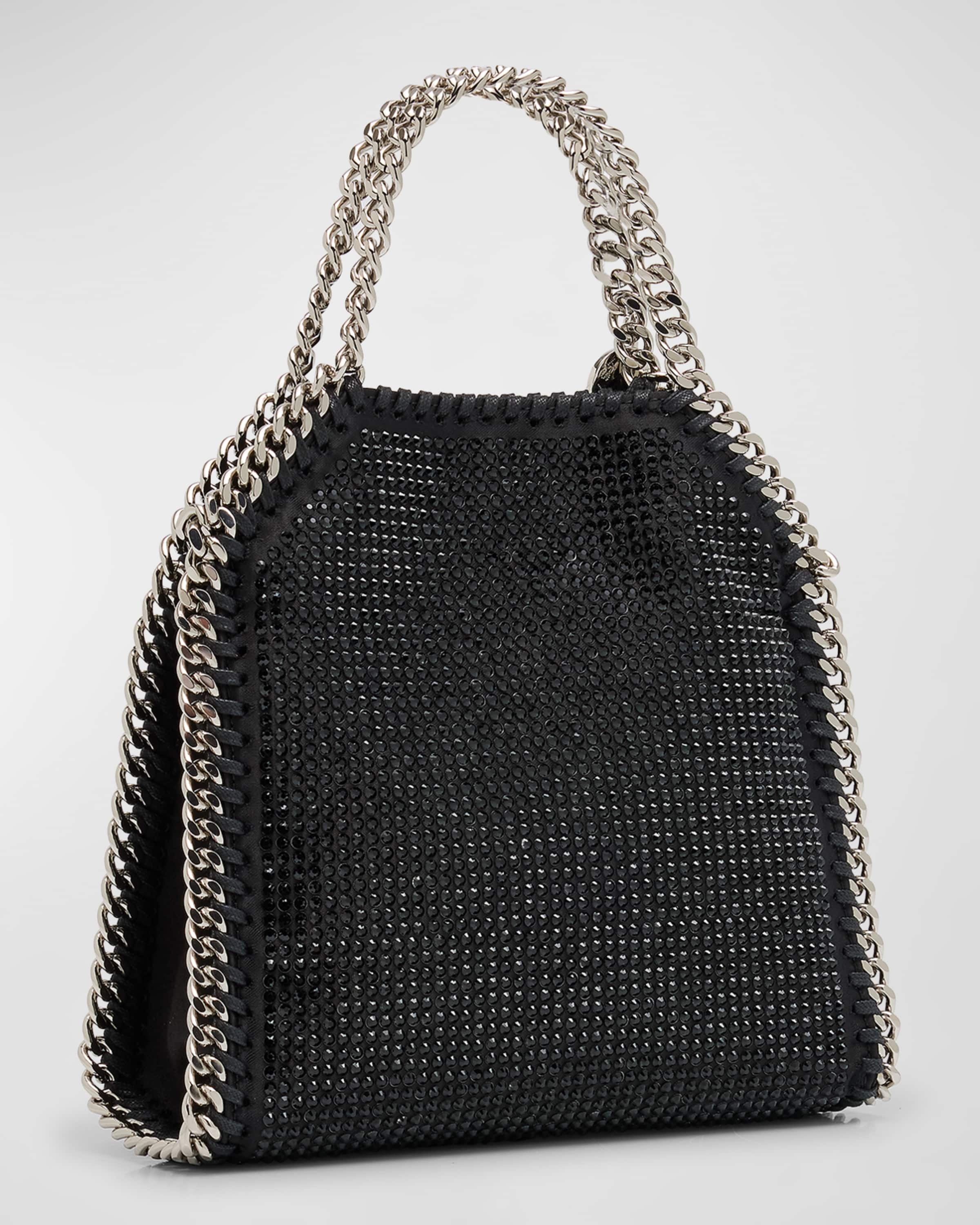Tiny Embellished Chain Tote Bag - 2