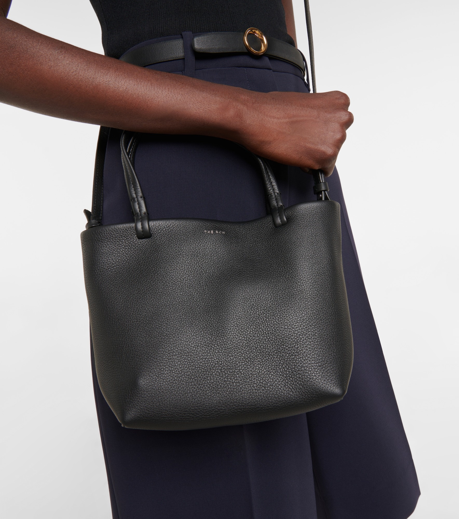 Park Small leather tote bag - 2