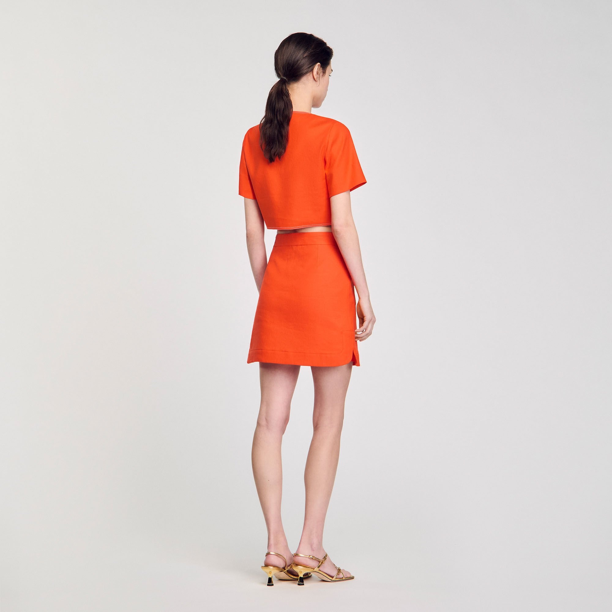 MINI SKIRT WITH POCKETS - 5