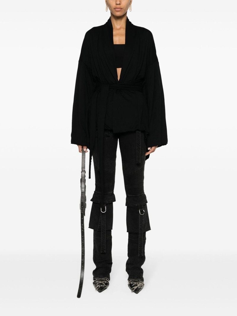 Rick Owens Lilies Tommy Wing wrapped jacket outlook