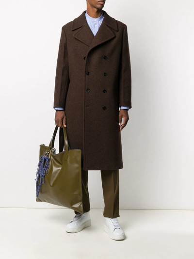 Jil Sander double-breasted wool coat outlook