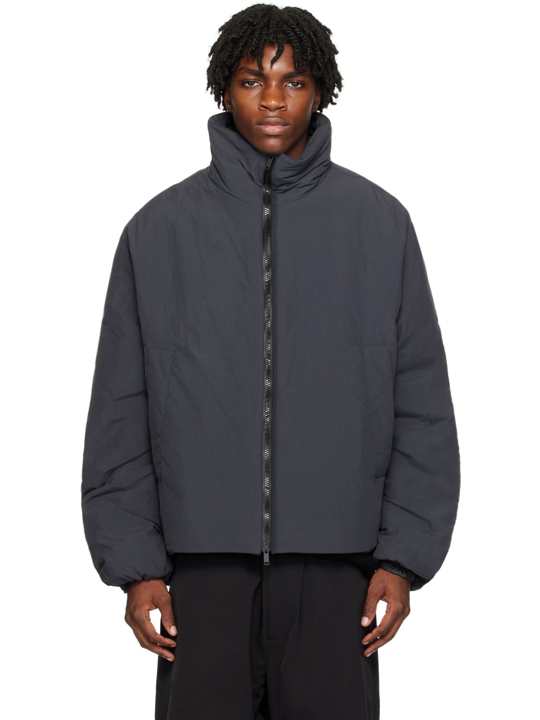 Studio Nicholson Navy Ikeda Jacket | REVERSIBLE