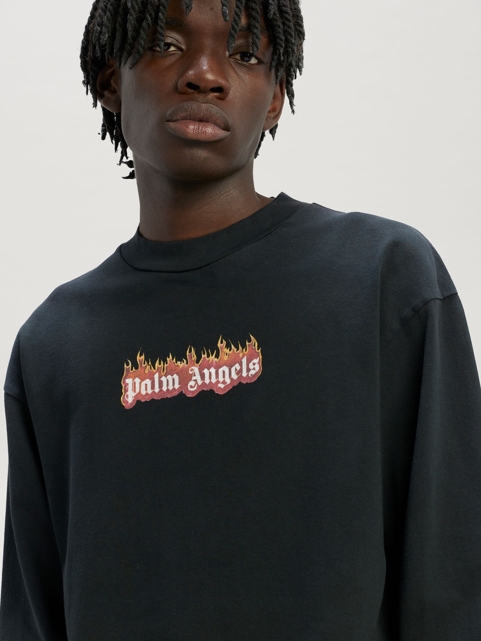 BURNING LOGO CLASSIC TEE LONG SLEEVES - 6