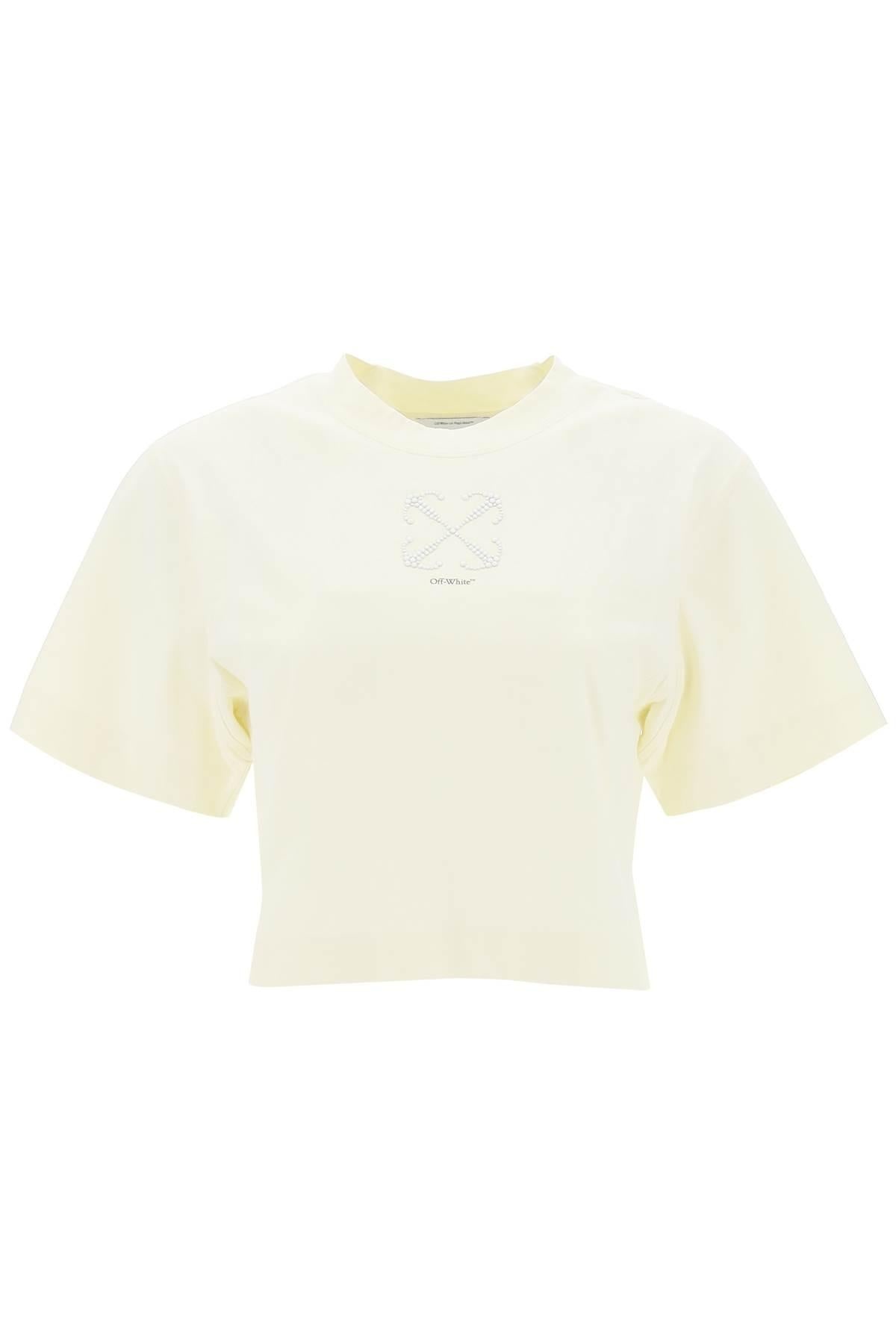 OFF-WHITE - Cropped T-shirt with Arrow motif - 1