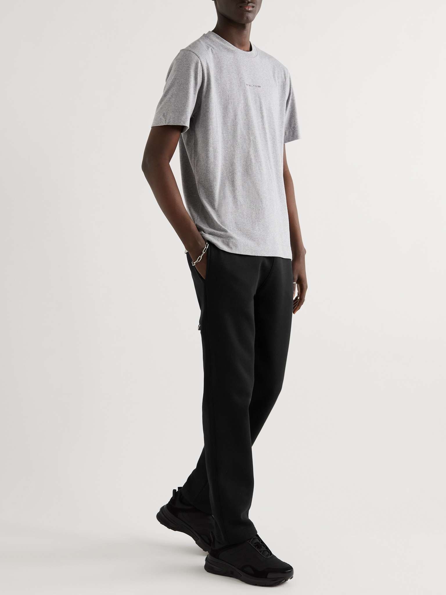 Tapered Cotton-Blend Jersey Sweatpants - 2