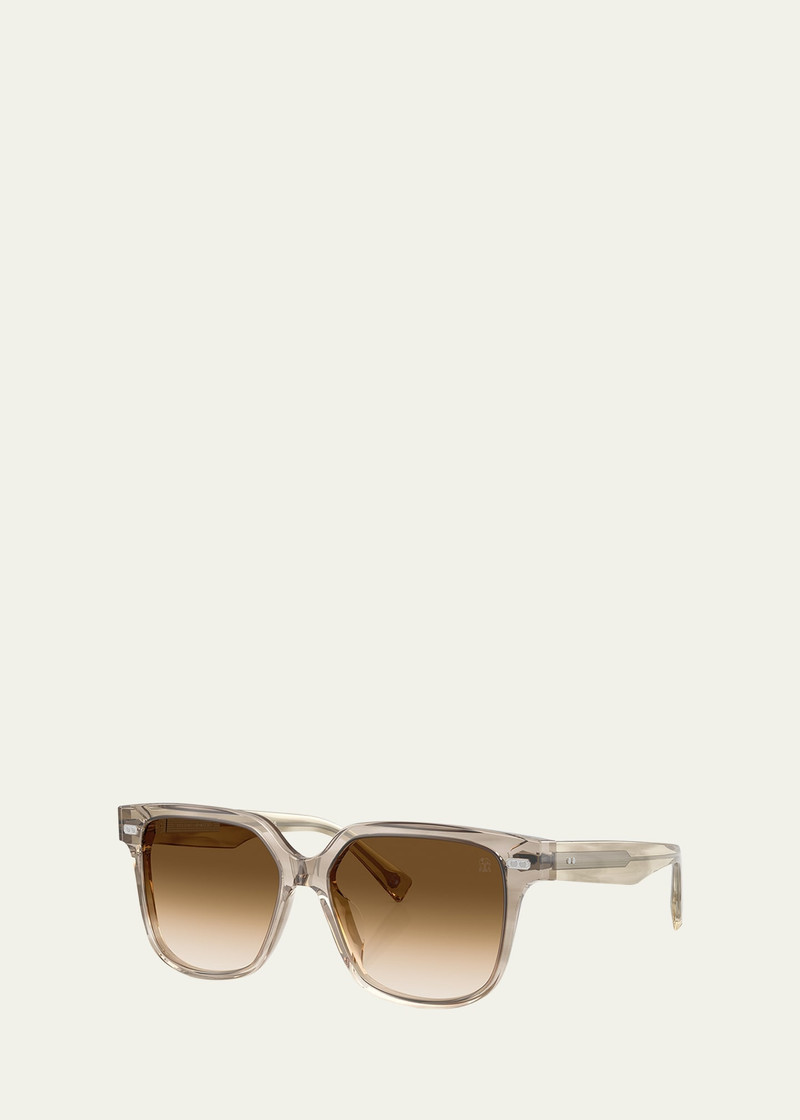 Brunello Cucinelli BC4010S Square Acetate Sunglasses outlook