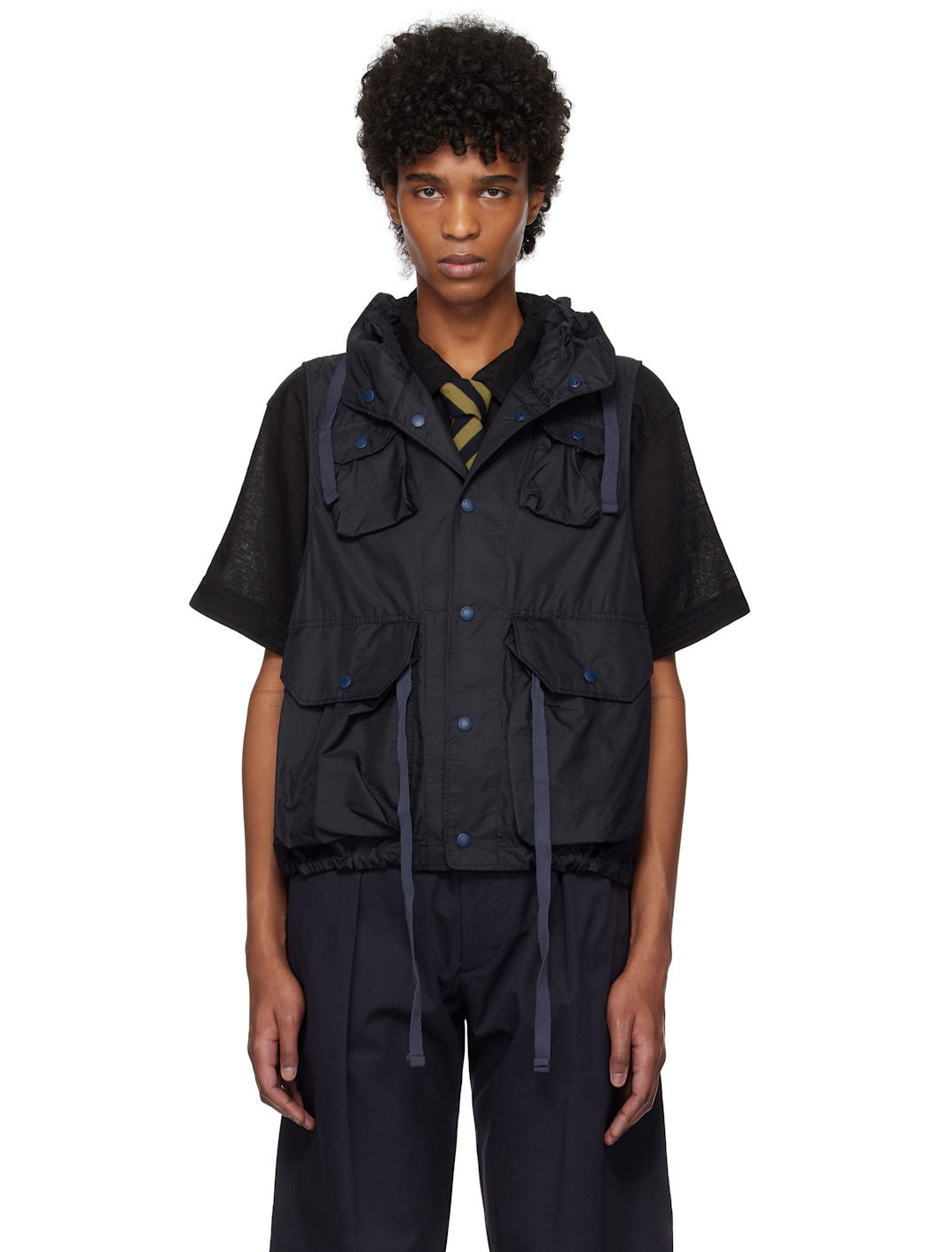 Navy Field Vest - 1