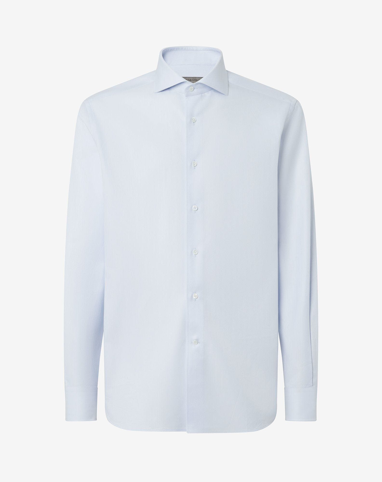 Light blue cotton shirt - 1