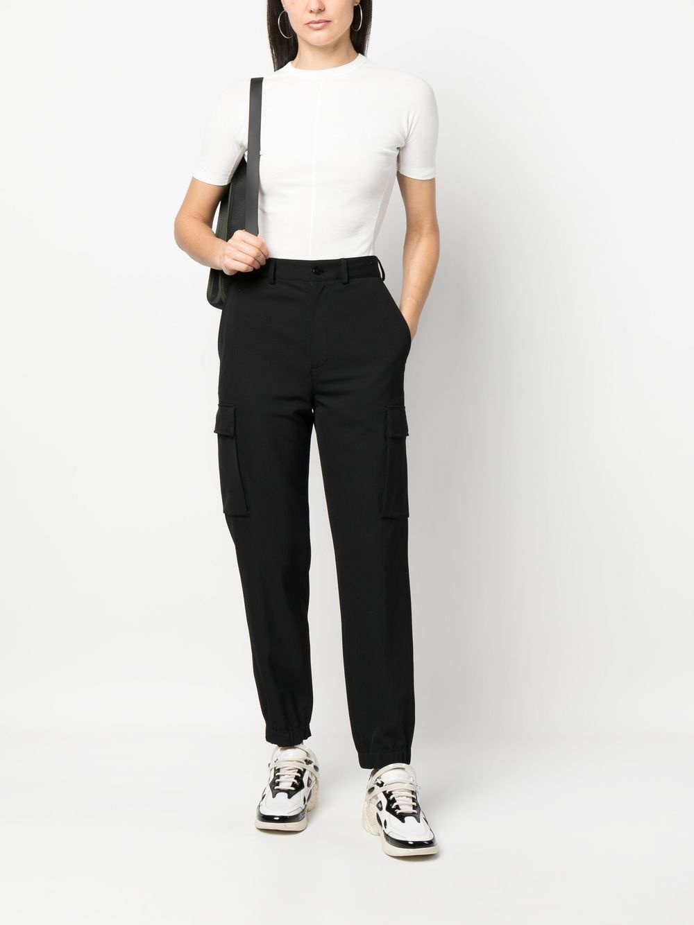 short-sleeve organic-cotton top - 2