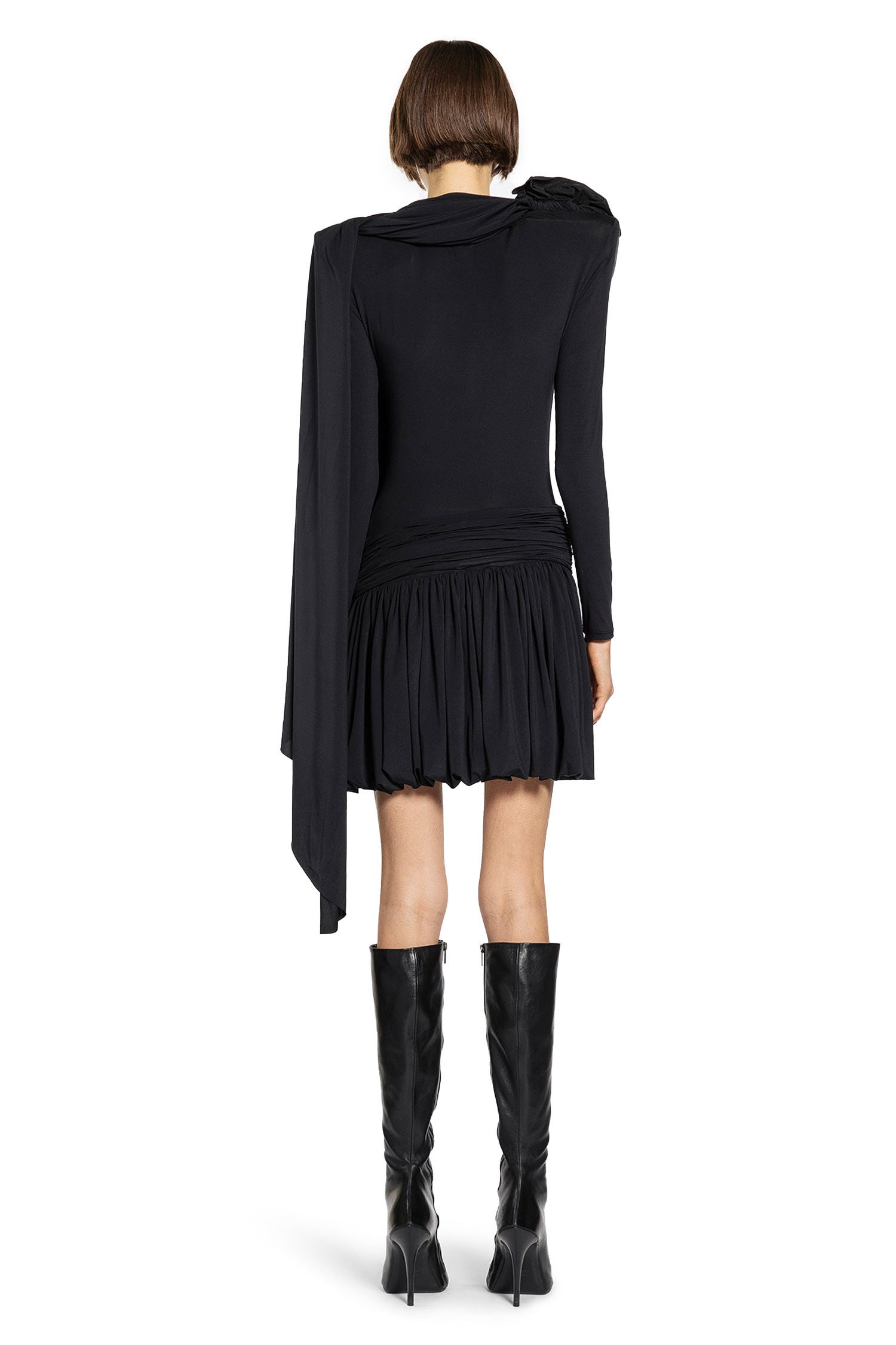 Draped Dress - 4