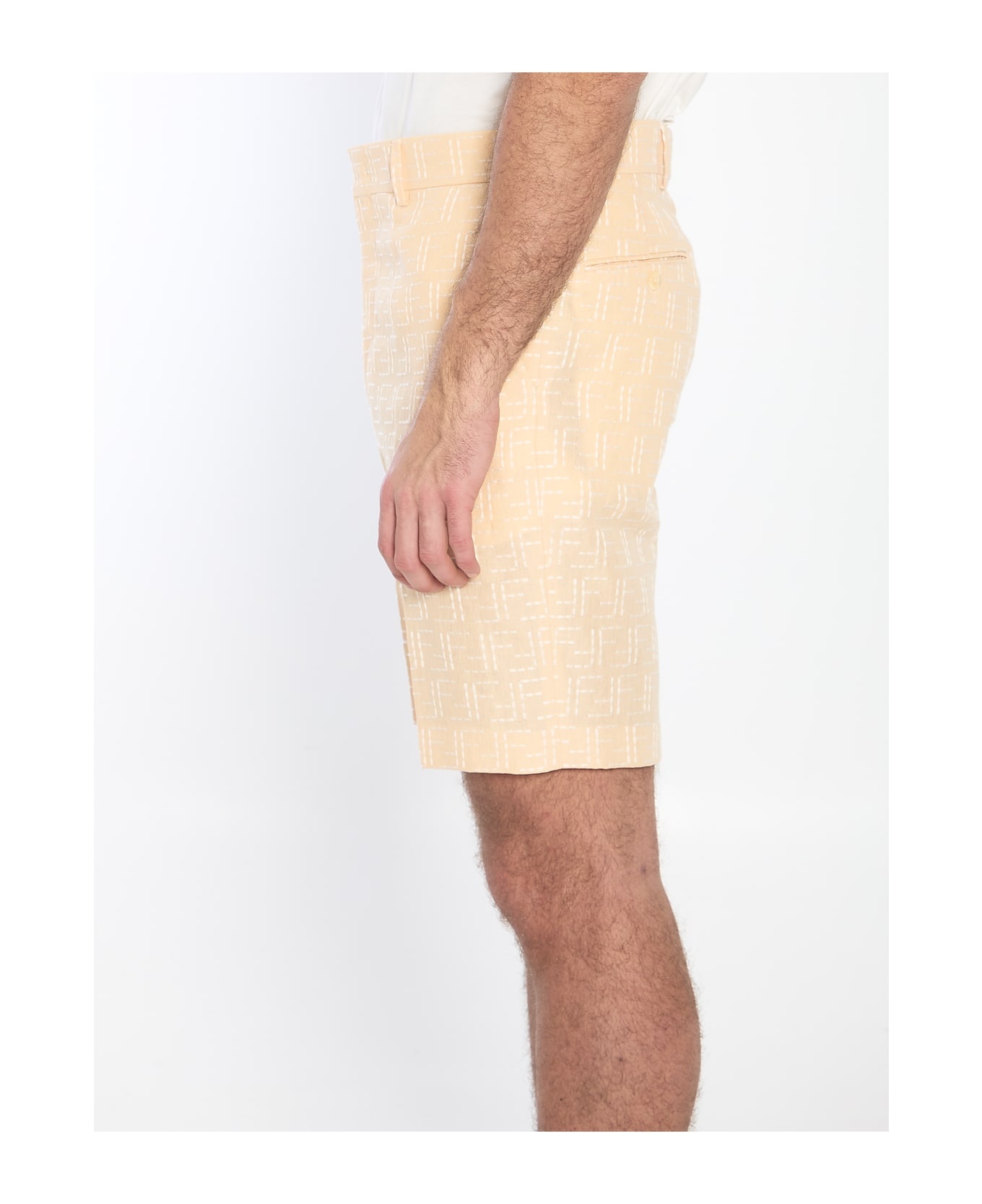 Ff Jacquard Bermuda Shorts - 3