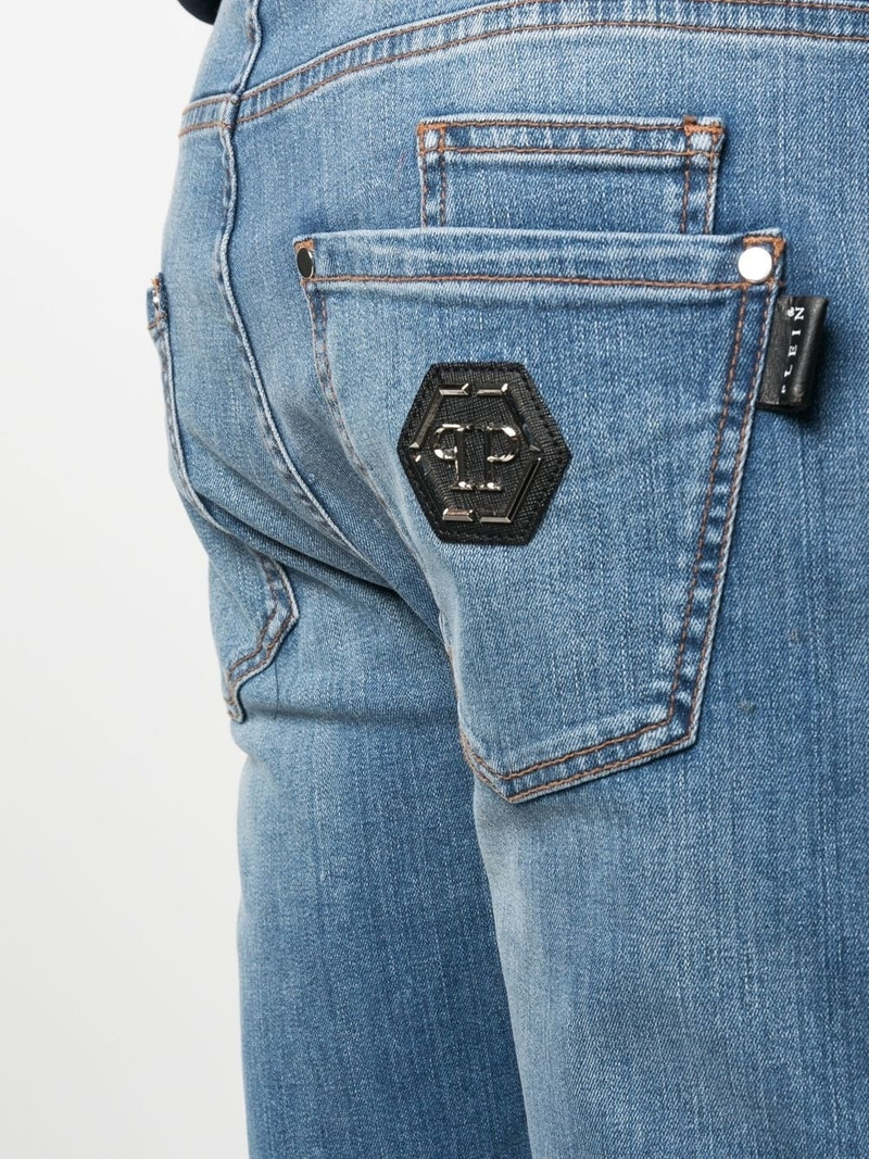 Premium-Hexagon straight-fit jeans 5
