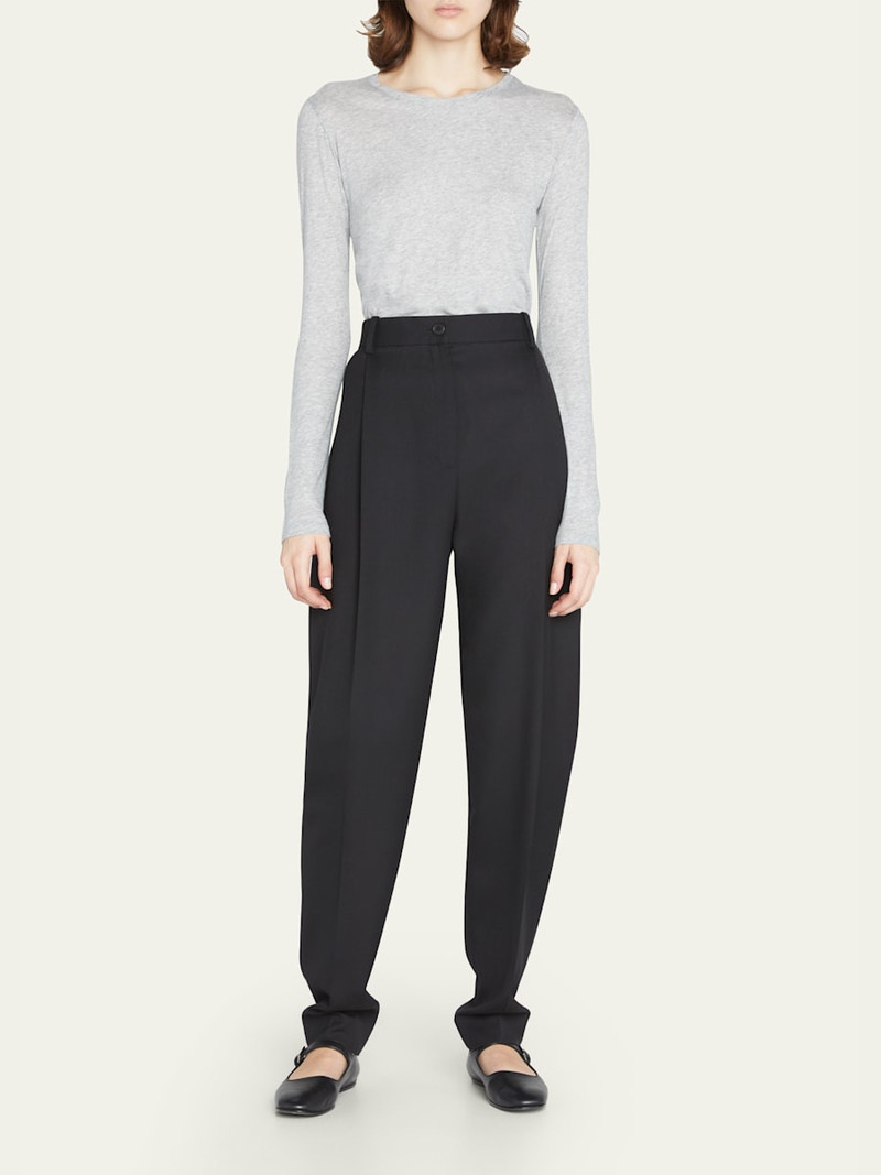 Vince Essential Long-Sleeve Crewneck Tee outlook