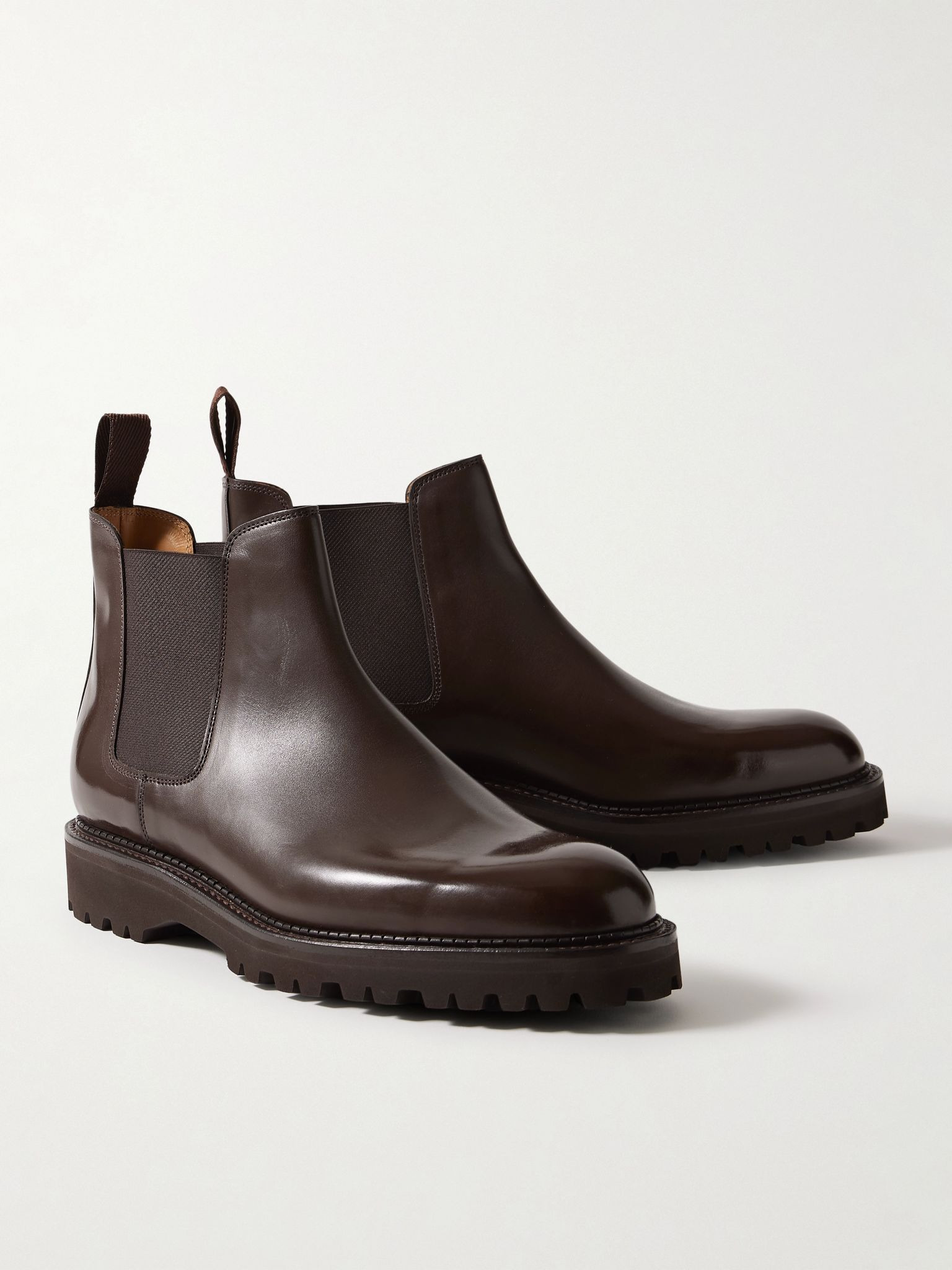 Lawry New Standard Leather Chelsea Boots Dark brown - 4