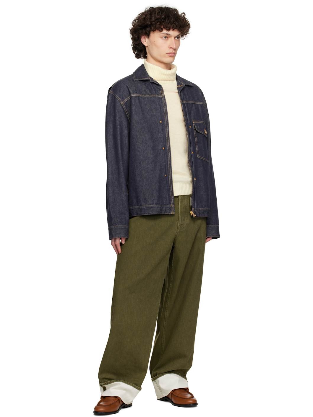 Mercedes-Benz by NIGO Navy Nepit Denim Jacket - 4