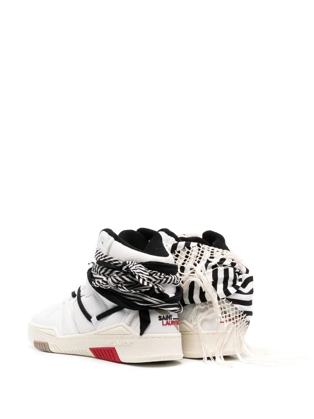 Smith striped hi-top sneakers - 3