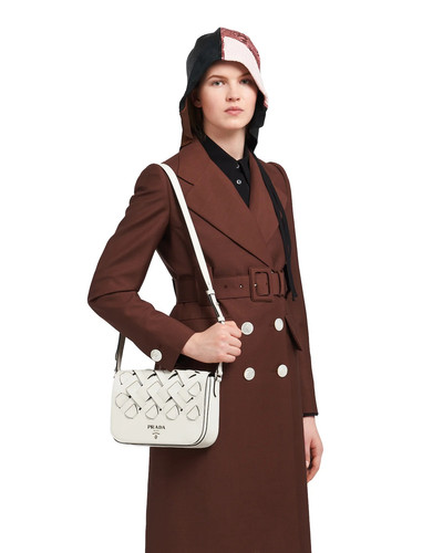 Prada Leather Prada Tress Shoulder Bag outlook